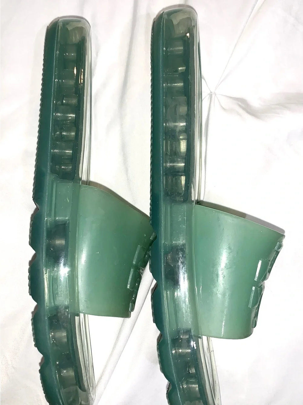 Tory Burch Bubble Jelly Sandals /Sea Wind Women’s size 8